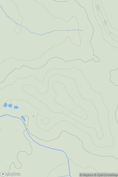 Thumbnail image for Park Hill [The River Tees to The Wash] showing contour plot for surrounding peak